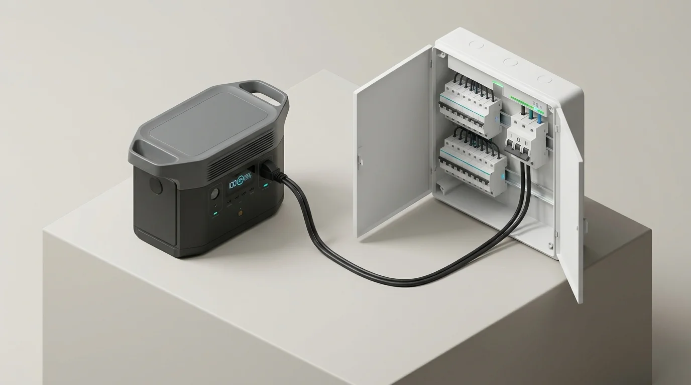 Як безпечно підключити зарядну станцію EcoFlow або Bluetti до квартири