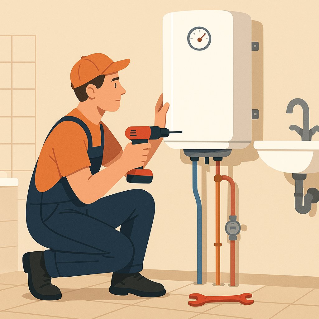 встановлення бойлеру в Жовтих Водах